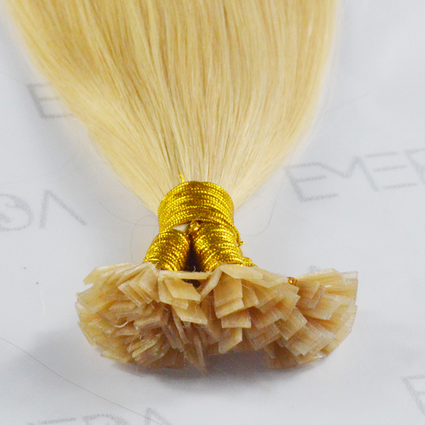 Flat tip hair extension